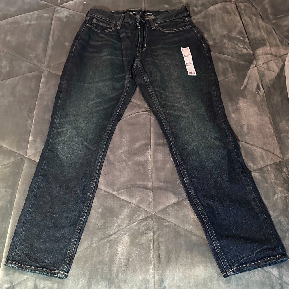 Men Old Navy Straight Taper Denim. Brand New!